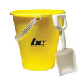 Yellow 6" Pail w/ Shovel